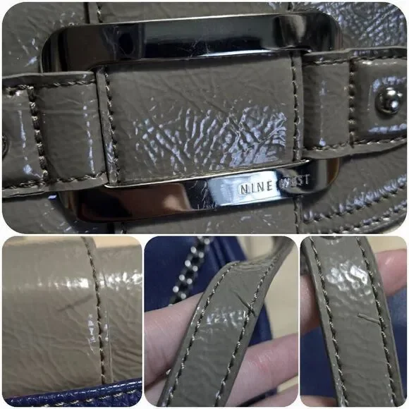 Nine West Crossbody Leather Purse Bag (Q001) for Women - Picture 13 of 13